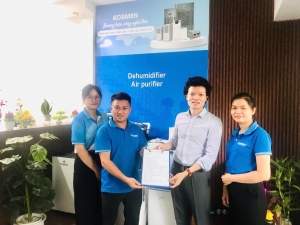 Điện máy Gia Khánh ký kết phân phối Kosmen