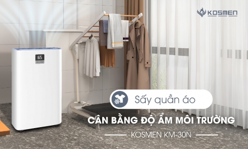 Máy lọc không khí và hút ẩm 2 trong 1 cực sốt nhưng giá cực mềm