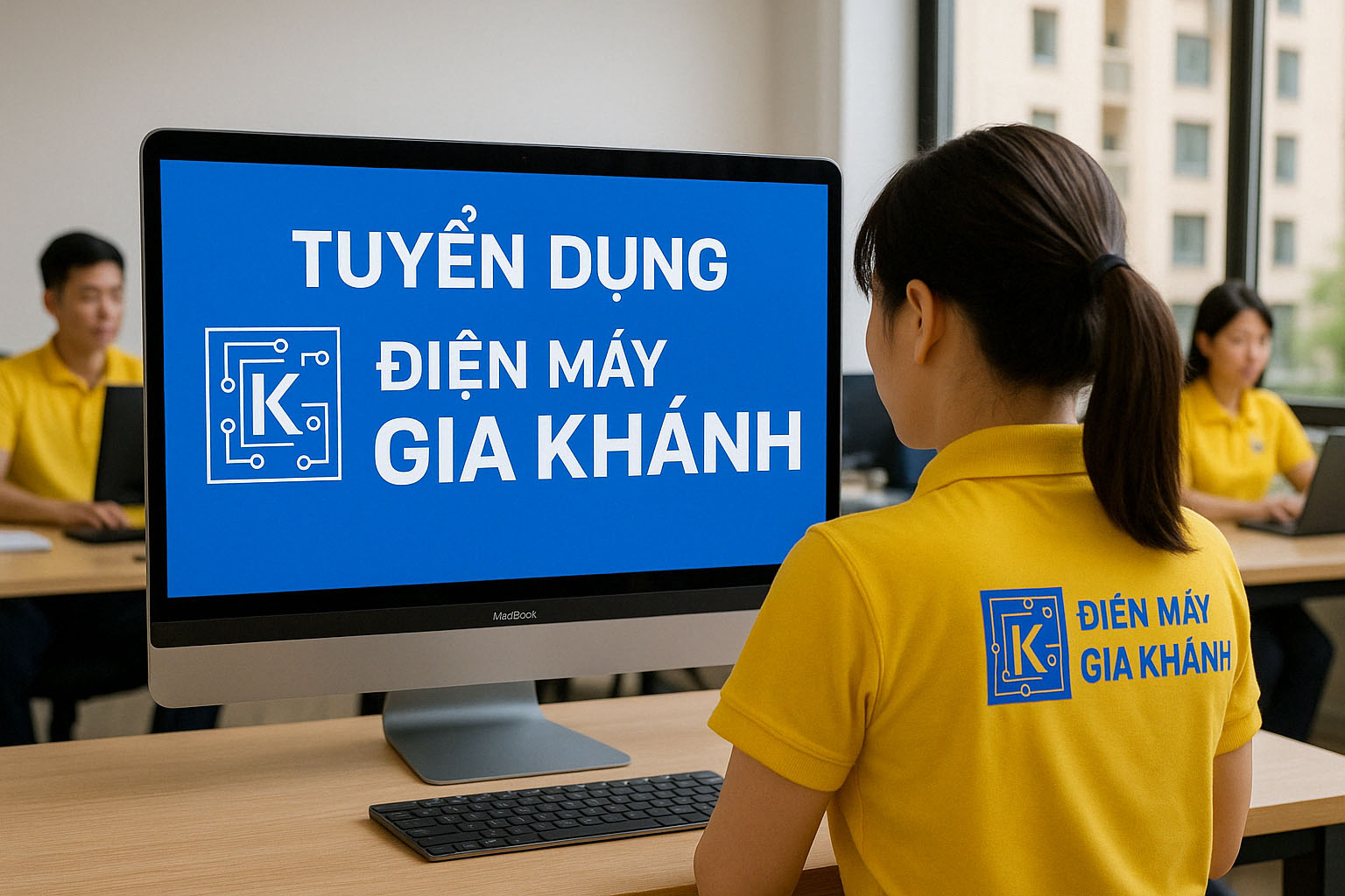 Tuyển dụng, tìm việc làm 24h, tìm việc nhanh, hiệu quả cùng Điện máy Gia Khánh - Điện máy Gia Khánh