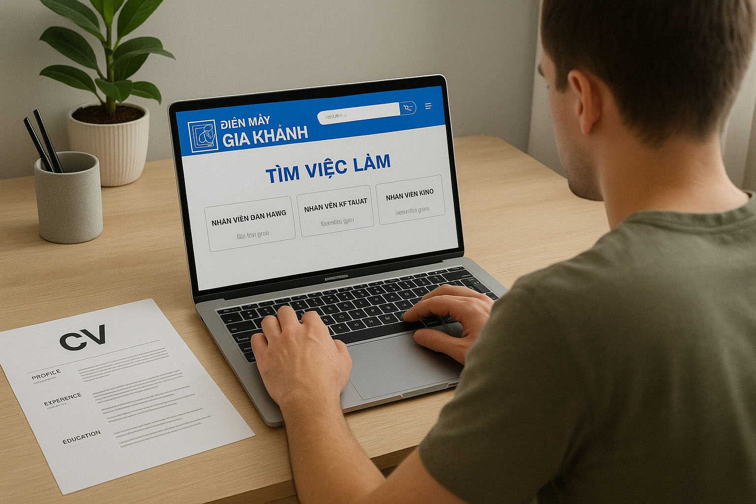 Kênh CV, Ứng viên tìm việc làm | Điện máy Gia Khánh - Điện máy Gia Khánh